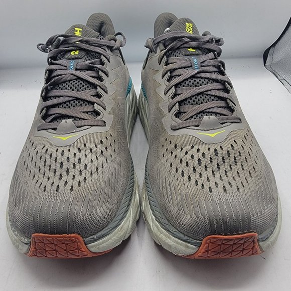 Hoka One One Clifton 7 Mens 12.5 Wide 2E Gray Running Shoes Sneaker 1110534 WDDS main image 11